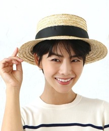 polka polka | polka polka / ポルカポルカ ナチュラル ボーターハット 434 27612 SDI / DC(ハット)