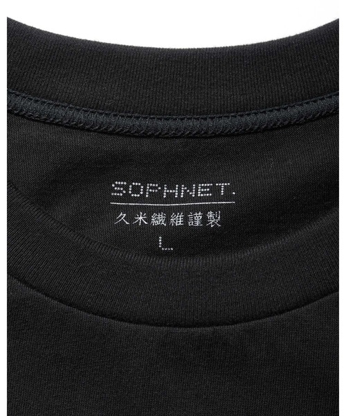 SOPHNET.(ソフネット)の「久米繊維謹製 SCORPION TEE(Tシャツ/カットソー・メンズ・ブラック/グレー/ネイビー/パープル/ホワイト/グリーン・SMALL/MEDIUM/LARGE/X-LARGE)」の16枚目の写真