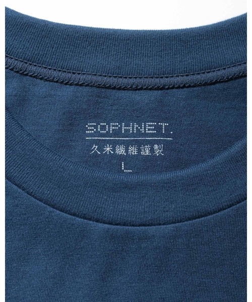 SOPHNET.(ソフネット)の「久米繊維謹製 SCORPION TEE(Tシャツ/カットソー・メンズ・ブラック/グレー/ネイビー/パープル/ホワイト/グリーン・SMALL/MEDIUM/LARGE/X-LARGE)」の18枚目の写真