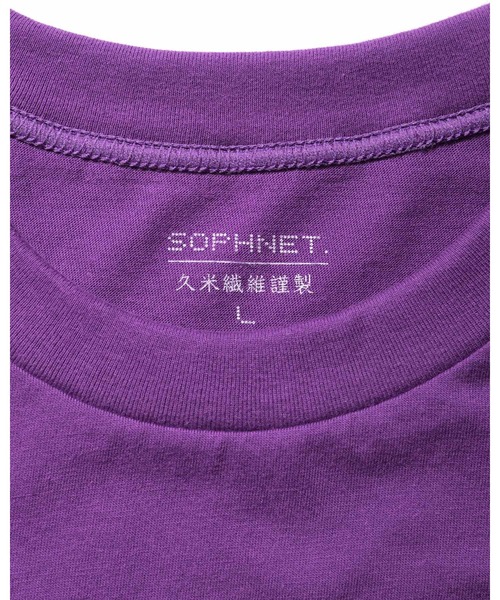 SOPHNET.(ソフネット)の「久米繊維謹製 SCORPION TEE(Tシャツ/カットソー・メンズ・ブラック/グレー/ネイビー/パープル/ホワイト/グリーン・SMALL/MEDIUM/LARGE/X-LARGE)」の22枚目の写真