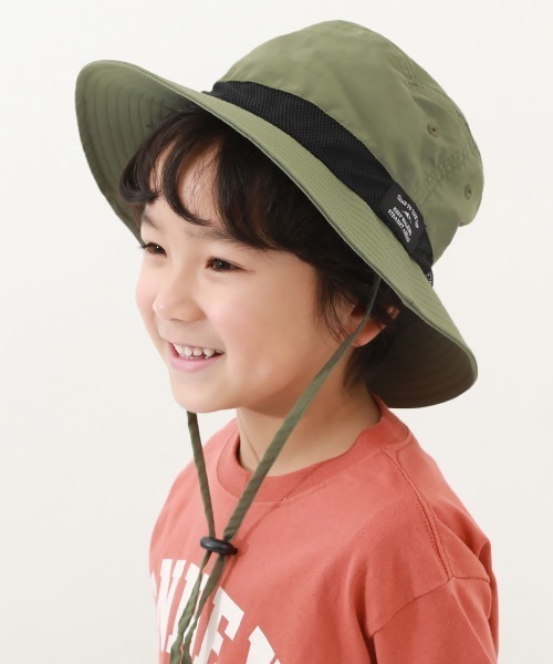 devirock（デビロック）の「UVカット 親子で使える 日よけ付き 撥水 フェスハット（ハット・キッズ・その他8/その他6/その他5/その他3/その他2/その他1/その他9/その他7/その他4/その他10/その他11・52/58/56/54）」の5枚目の写真