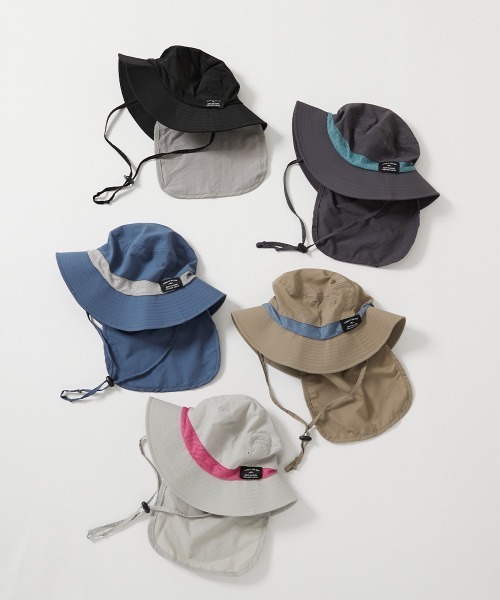 FORME   UV撥水ハット　親子セット UVカット 親子で使える 日よけ付き 撥水 フェスハット | 子供服