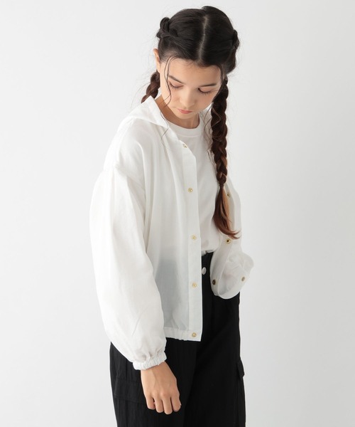 GLOBAL WORK(グローバルワーク)の「ズットパットパーカー/976062(パーカー・キッズ・オフホワイト/サックスブルー/グレイッシュベージュ/チャコール/ブラック/ブルー系その他3・130cm/140cm/150cm/160cm/170cm)」の18枚目の写真