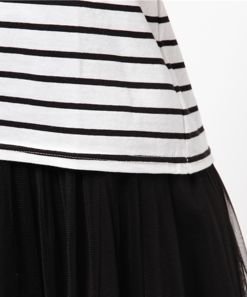 DISCOAT(ディスコート)の「【Discoat】USAコットン折り紙タックノースリ(Tシャツ/カットソー・レディース・キャメル/その他19/グレー/ダークブルー・MEDIUM/LARGE)」の11枚目の写真