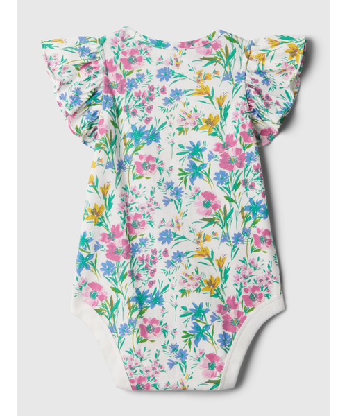 GAP（ギャップ）の「Babygap ブラナン フェイバリット ラッフルフリルボディスーツ (ベビー)（ロンパース・キッズ・その他/ライトブルー/ホワイト系その他/ホワイト/イエロー/マルチ/イエロー系その他2/ホワイト系その他2/ピンク/ブルー・0-3M/3-6M/6-12M/12-18M/18-24M）」の14枚目の写真
