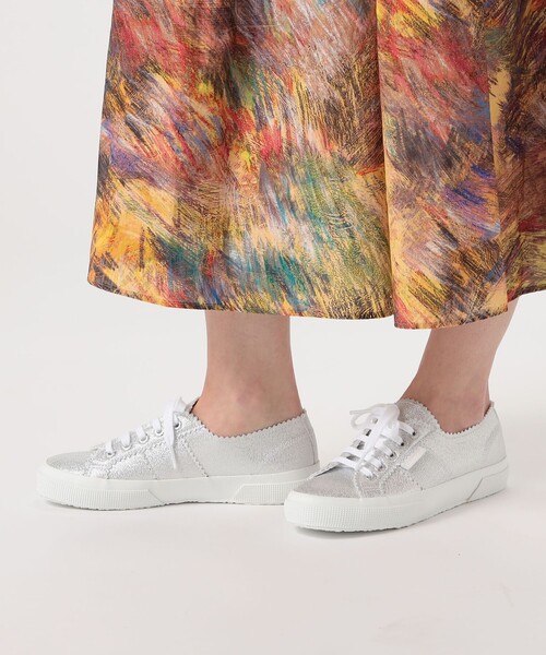 TOMORROWLAND （トゥモローランド）の「■■■受注生産予約品番のため【受注生産】PELLICO×SUPERGA 限定スニーカー 2.0cm SILVER（スニーカー・レディース・シルバー・36/41/40/39/38/37/35）」の11枚目の写真
