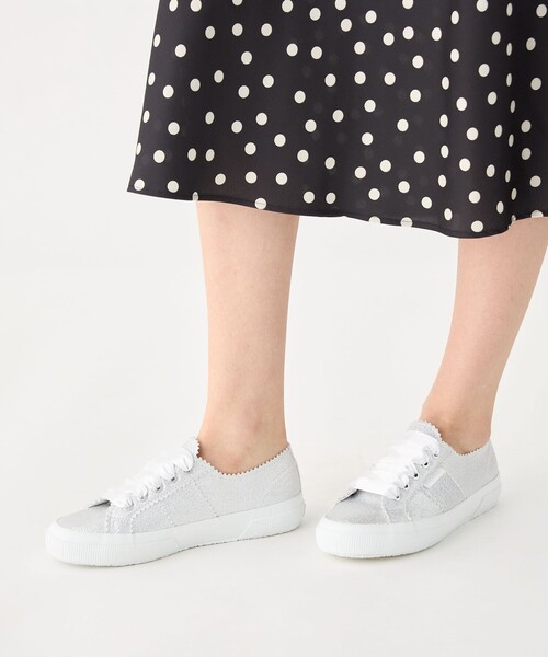 TOMORROWLAND （トゥモローランド）の「■■■受注生産予約品番のため【受注生産】PELLICO×SUPERGA 限定スニーカー 2.0cm SILVER（スニーカー・レディース・シルバー・36/41/40/39/38/37/35）」の10枚目の写真
