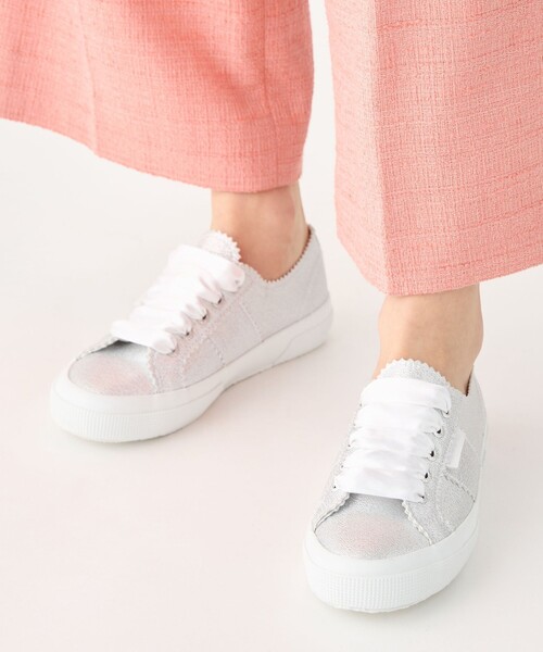 TOMORROWLAND （トゥモローランド）の「■■■受注生産予約品番のため【受注生産】PELLICO×SUPERGA 限定スニーカー 2.0cm SILVER（スニーカー・レディース・シルバー・36/41/40/39/38/37/35）」の8枚目の写真