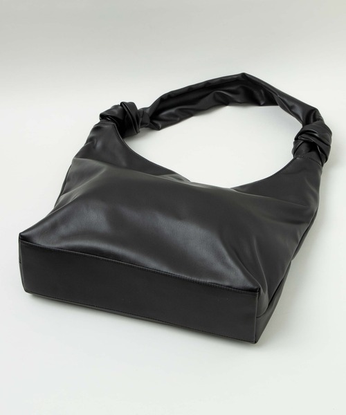 WEGO（ウィゴー）の「WEGO/結び目バッグ（トートバッグ・レディース・ブラック/シルバー・FREE）」の8枚目の写真