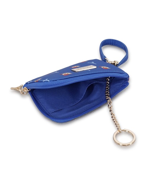 PAUL & JOE ACCESSOIRES(ポールアンドジョーアクセソワ)の「PAUL & JOE ACCESSOIRES (ポール&ジョーアクセソワ)リールコード付きパスコインケース ヌネットインパリス PJA-W1001(パスケース・レディース・レッド/ブルー・FREE)」の7枚目の写真