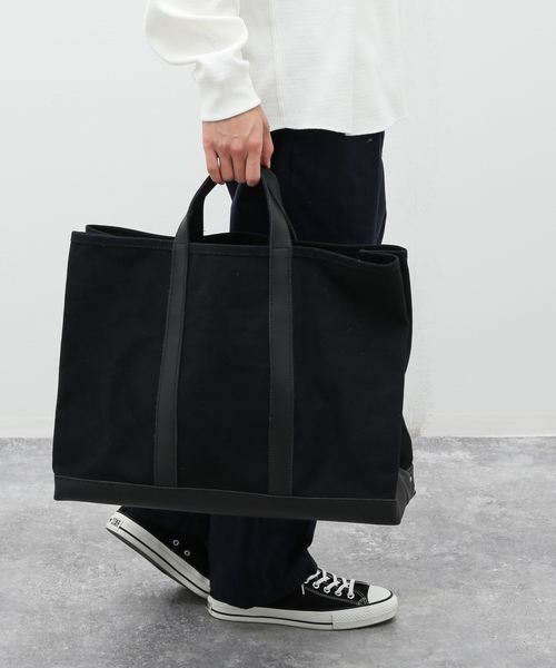 美品 HERITAGE LEATHER 別注CANVAS*LTH TOTE XL HERITAGE LEATHER（ヘリテージレザー）の「【HERITAGE LEATHER