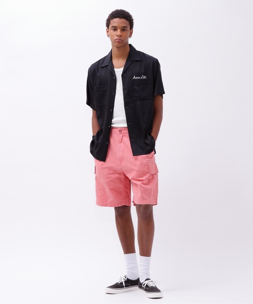 AVIREX(アヴィレックス)の「《直営店限定》BOWLING SHIRT MIAMI / ボーリング シャツ マイアミ / AVIREX / アヴィレックス(シャツ/ブラウス・メンズ・ピンク/セージグリーン/ブラック・X-LARGE/LARGE/MEDIUM/XX-LARGE)」の13枚目の写真