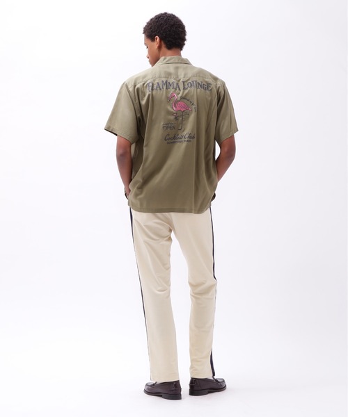 AVIREX(アヴィレックス)の「《直営店限定》BOWLING SHIRT MIAMI / ボーリング シャツ マイアミ / AVIREX / アヴィレックス(シャツ/ブラウス・メンズ・ピンク/セージグリーン/ブラック・X-LARGE/LARGE/MEDIUM/XX-LARGE)」の15枚目の写真
