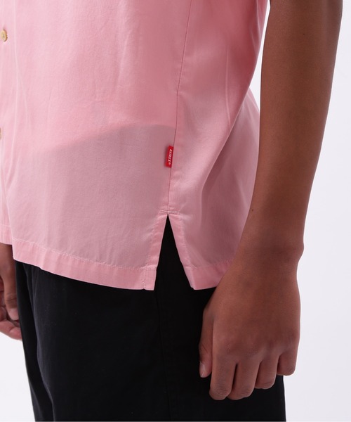 AVIREX(アヴィレックス)の「《直営店限定》BOWLING SHIRT MIAMI / ボーリング シャツ マイアミ / AVIREX / アヴィレックス(シャツ/ブラウス・メンズ・ピンク/セージグリーン/ブラック・X-LARGE/LARGE/MEDIUM/XX-LARGE)」の12枚目の写真