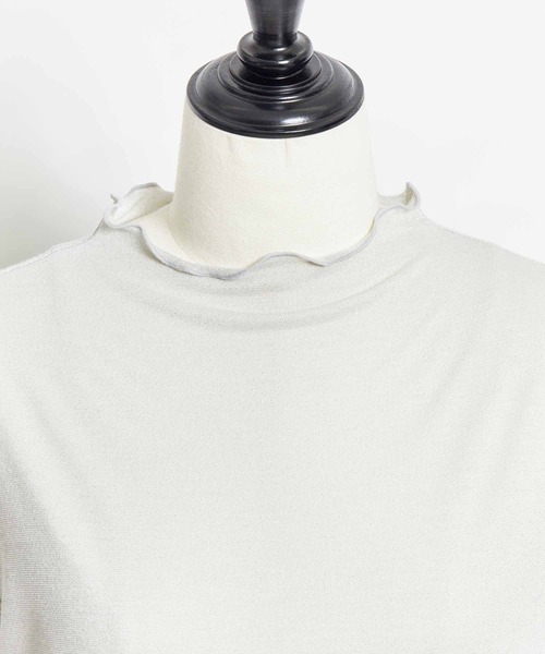 NOELA(ノエラ)の「ラメタックスリーブカットソー(Tシャツ/カットソー・レディース・ライトグリーン/ベージュ/グレー・フリー)」の22枚目の写真