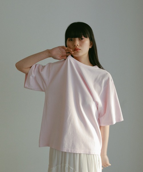 コットンリラックスTシャツ（Tシャツ/カットソー）｜CASA FLINE（カーサフライン）