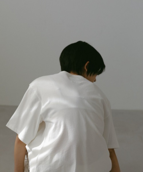 コットンリラックスTシャツ（Tシャツ/カットソー）｜CASA FLINE（カーサフライン）