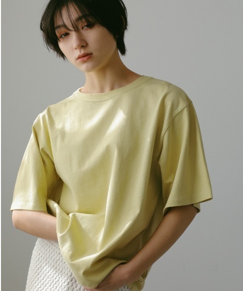 コットンリラックスTシャツ（Tシャツ/カットソー）｜CASA FLINE（カーサフライン）