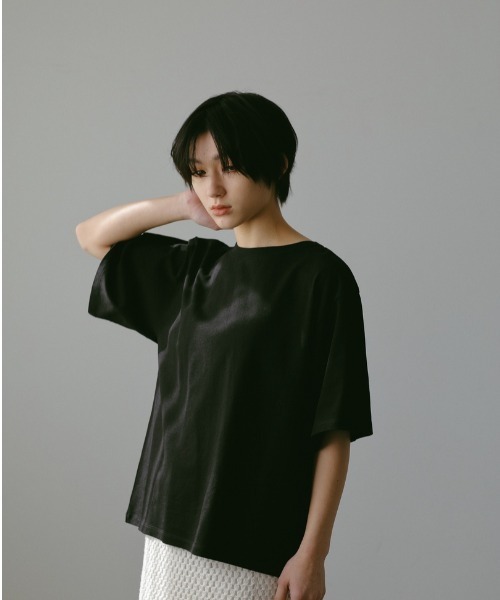 コットンリラックスTシャツ（Tシャツ/カットソー）｜CASA FLINE（カーサフライン）