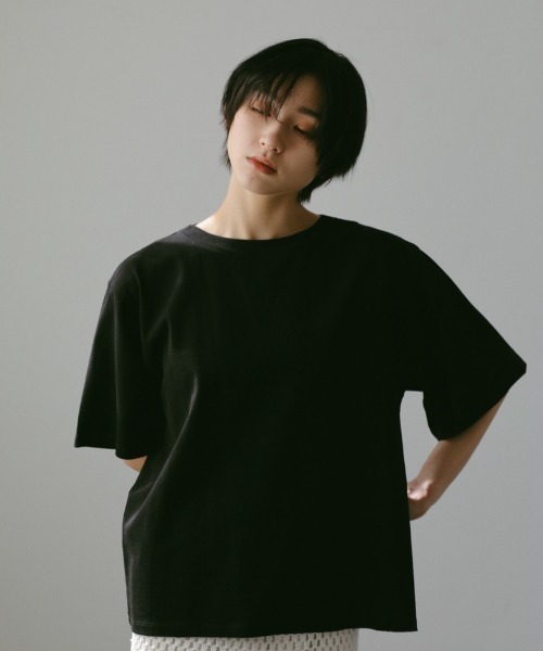 コットンリラックスTシャツ（Tシャツ/カットソー）｜CASA FLINE（カーサフライン）