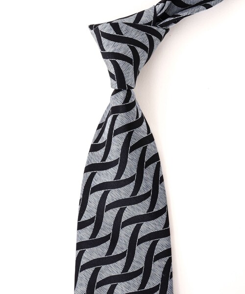 NOLLEY'S goodman（ノーリーズグッドマン）の「RBウェーブモーションメッシュネクタイ（ネクタイ・メンズ・ブルー系その他/ネイビー・FREE）」の2枚目の写真