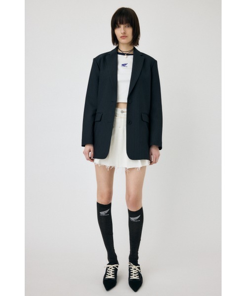 MOUSSY（マウジー）の「HONDA GLITTER ソックス（ソックス/靴下・レディース・シルバー/ブラック・FREE）」の10枚目の写真