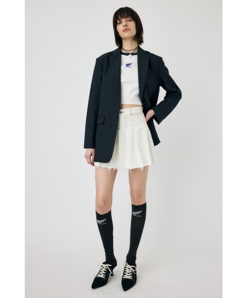MOUSSY（マウジー）の「HONDA GLITTER ソックス（ソックス/靴下・レディース・シルバー/ブラック・FREE）」の11枚目の写真