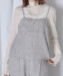 【セットアップ可能】ツイードキャミビスチェ