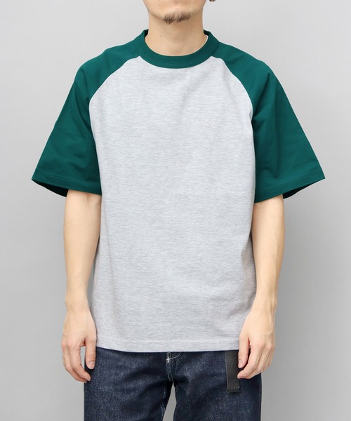 United Athle(ユナイテッドアスレ)の「5.6オンス ルーズシルエット ラグランTシャツ(Tシャツ/カットソー・メンズ・グレー系その他/グレー系その他2/グレー系その他3/ホワイト・M/L/XL)」の3枚目の写真