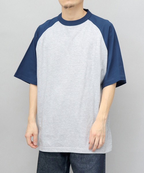 United Athle(ユナイテッドアスレ)の「5.6オンス ルーズシルエット ラグランTシャツ(Tシャツ/カットソー・メンズ・グレー系その他/グレー系その他2/グレー系その他3/ホワイト・M/L/XL)」の16枚目の写真
