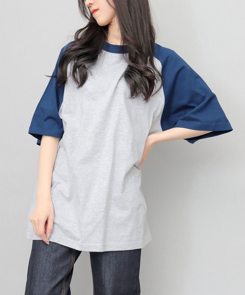 United Athle(ユナイテッドアスレ)の「5.6オンス ルーズシルエット ラグランTシャツ(Tシャツ/カットソー・メンズ・グレー系その他/グレー系その他2/グレー系その他3/ホワイト・M/L/XL)」の17枚目の写真