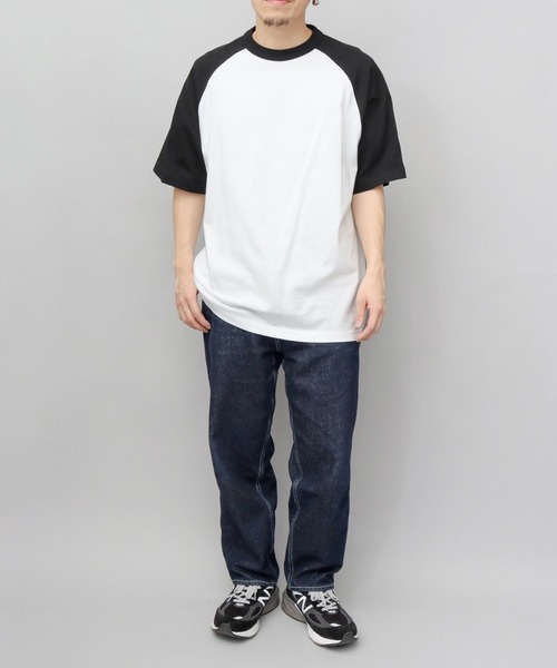 United Athle(ユナイテッドアスレ)の「5.6オンス ルーズシルエット ラグランTシャツ(Tシャツ/カットソー・メンズ・グレー系その他/グレー系その他2/グレー系その他3/ホワイト・M/L/XL)」の8枚目の写真