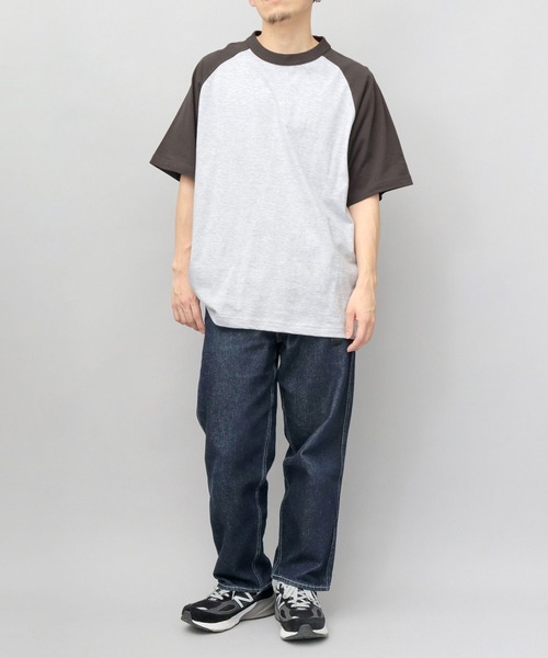 United Athle(ユナイテッドアスレ)の「5.6オンス ルーズシルエット ラグランTシャツ(Tシャツ/カットソー・メンズ・グレー系その他/グレー系その他2/グレー系その他3/ホワイト・M/L/XL)」の10枚目の写真