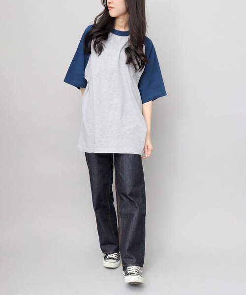 セール】5.6オンス ルーズシルエット ラグランTシャツ（Tシャツ