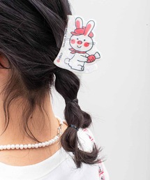 シロップ．（シロップ．）の「シモジマコラボ　うさぎさんヘアクリップ〈ストップペイル〉（バレッタ/ヘアクリップ）」