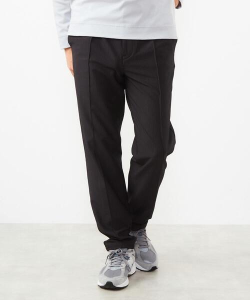 MEN'S MELROSE(メンズメルローズ)の「トリコットサッカーイージーテーパードパンツ(その他パンツ・メンズ・グレイッシュベージュ/チャコールグレー/ライトベージュ・3/4/2)」の2枚目の写真