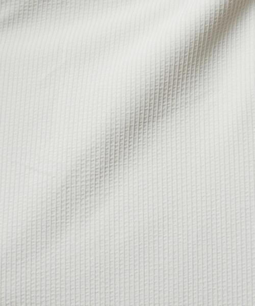 MEN'S MELROSE(メンズメルローズ)の「トリコットサッカーイージーテーパードパンツ(その他パンツ・メンズ・グレイッシュベージュ/チャコールグレー/ライトベージュ・3/4/2)」の4枚目の写真