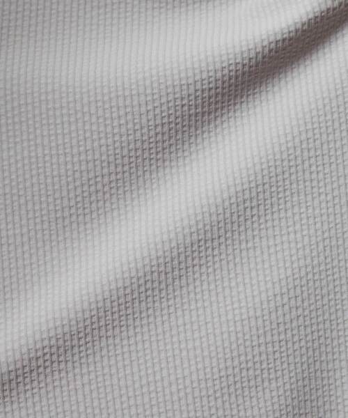 MEN'S MELROSE(メンズメルローズ)の「トリコットサッカーイージーテーパードパンツ(その他パンツ・メンズ・グレイッシュベージュ/チャコールグレー/ライトベージュ・3/4/2)」の6枚目の写真