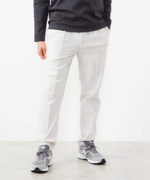 MEN'S MELROSE(メンズメルローズ)の「トリコットサッカーイージーテーパードパンツ(その他パンツ・メンズ・グレイッシュベージュ/チャコールグレー/ライトベージュ・3/4/2)」の9枚目の写真