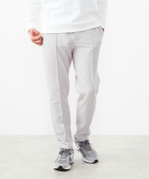 MEN'S MELROSE(メンズメルローズ)の「トリコットサッカーイージーテーパードパンツ(その他パンツ・メンズ・グレイッシュベージュ/チャコールグレー/ライトベージュ・3/4/2)」の13枚目の写真