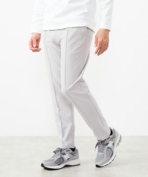 MEN'S MELROSE(メンズメルローズ)の「トリコットサッカーイージーテーパードパンツ(その他パンツ・メンズ・グレイッシュベージュ/チャコールグレー/ライトベージュ・3/4/2)」の14枚目の写真