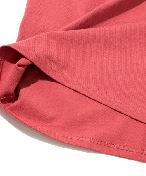 go slow caravan（ゴースローキャラバン）の「USA/C スクエアLOGOバックプリントゆったりTEE（Tシャツ/カットソー・メンズ・ミント/ホワイト/レッド/ブラック/ナチュラル・SMALL/MEDIUM/LARGE/X-LARGE）」の21枚目の写真