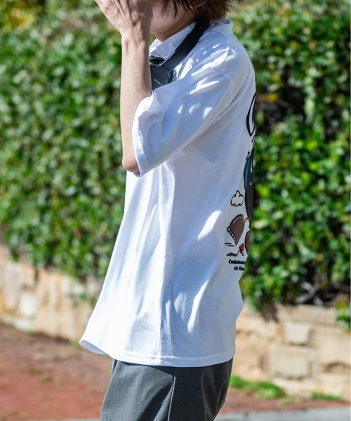 JOHN'S CLOSET（ジョンズクローゼット）の「【13】アソートパターン 半袖ハーフジップ（Tシャツ/カットソー・メンズ・ホワイト系その他3/ブラック系その他2/ホワイト系その他/ブラック系その他/ホワイト系その他2/ミント/ブルーグレー/オフホワイト/ブラック・LARGE/MEDIUM）」の16枚目の写真