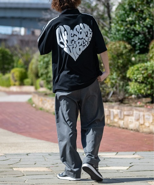 JOHN'S CLOSET（ジョンズクローゼット）の「【13】アソートパターン 半袖ハーフジップ（Tシャツ/カットソー・メンズ・ホワイト系その他3/ブラック系その他2/ホワイト系その他/ブラック系その他/ホワイト系その他2/ミント/ブルーグレー/オフホワイト/ブラック・LARGE/MEDIUM）」の13枚目の写真