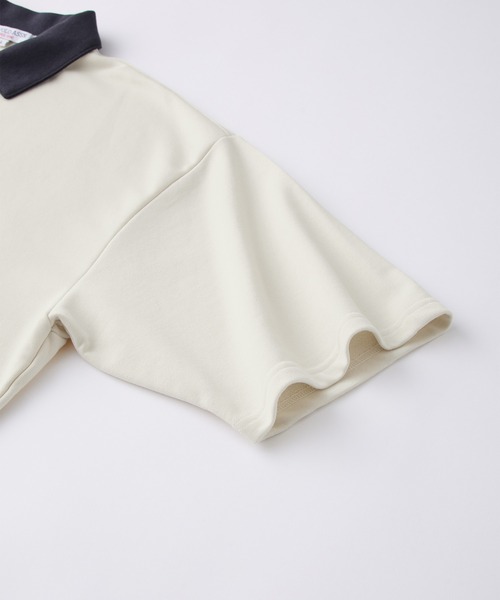 U.S. POLO ASSN.(ユーエスポロアッスン)の「U.S. POLO ASSN. /ユーエスポロアッスン 別注ワンポイント刺繍 ハーフジップ半袖プルオーバー(Tシャツ/カットソー・メンズ・ネイビー系/グレー系/ブラック系/グリーン系/ベージュ系/ホワイト系・L/M)」の9枚目の写真