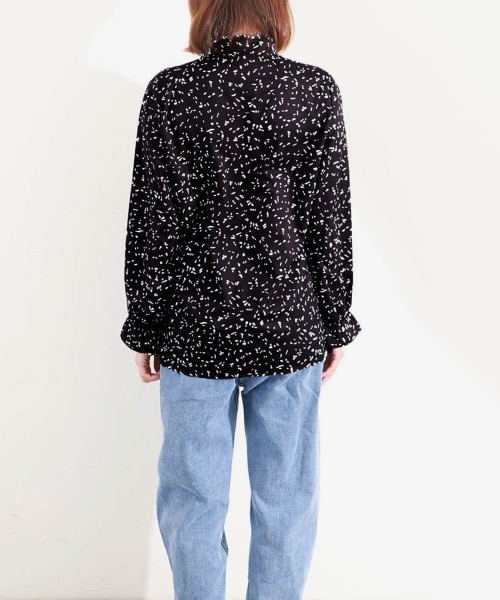Miniministore(ミニミニストア)の「シフォン シャツブラウス レディース(シャツ/ブラウス・レディース・ブラック/ミント/ホワイト・M/XL/L)」の9枚目の写真