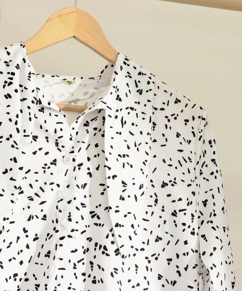 Miniministore(ミニミニストア)の「シフォン シャツブラウス レディース(シャツ/ブラウス・レディース・ブラック/ミント/ホワイト・M/XL/L)」の12枚目の写真