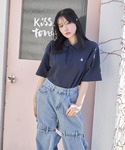 ANDGEEBEE(アンジービー)の「トップス(ポロシャツ)」