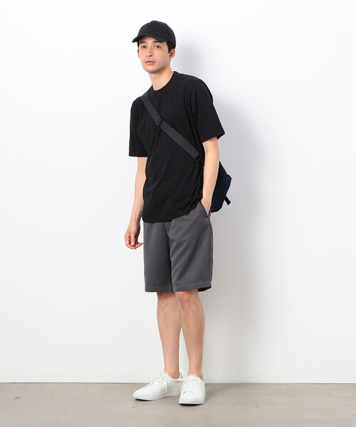 COMME CA ISM(コムサイズム)の「【接触冷感機能】Feel-Cool ジャケットTシャツ(Tシャツ/カットソー・メンズ・グレー/ブラック/ホワイト・SMALL/MEDIUM/LARGE/X-LARGE)」の7枚目の写真
