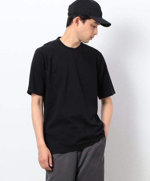 COMME CA ISM(コムサイズム)の「【接触冷感機能】Feel-Cool ジャケットTシャツ(Tシャツ/カットソー・メンズ・グレー/ブラック/ホワイト・SMALL/MEDIUM/LARGE/X-LARGE)」の9枚目の写真